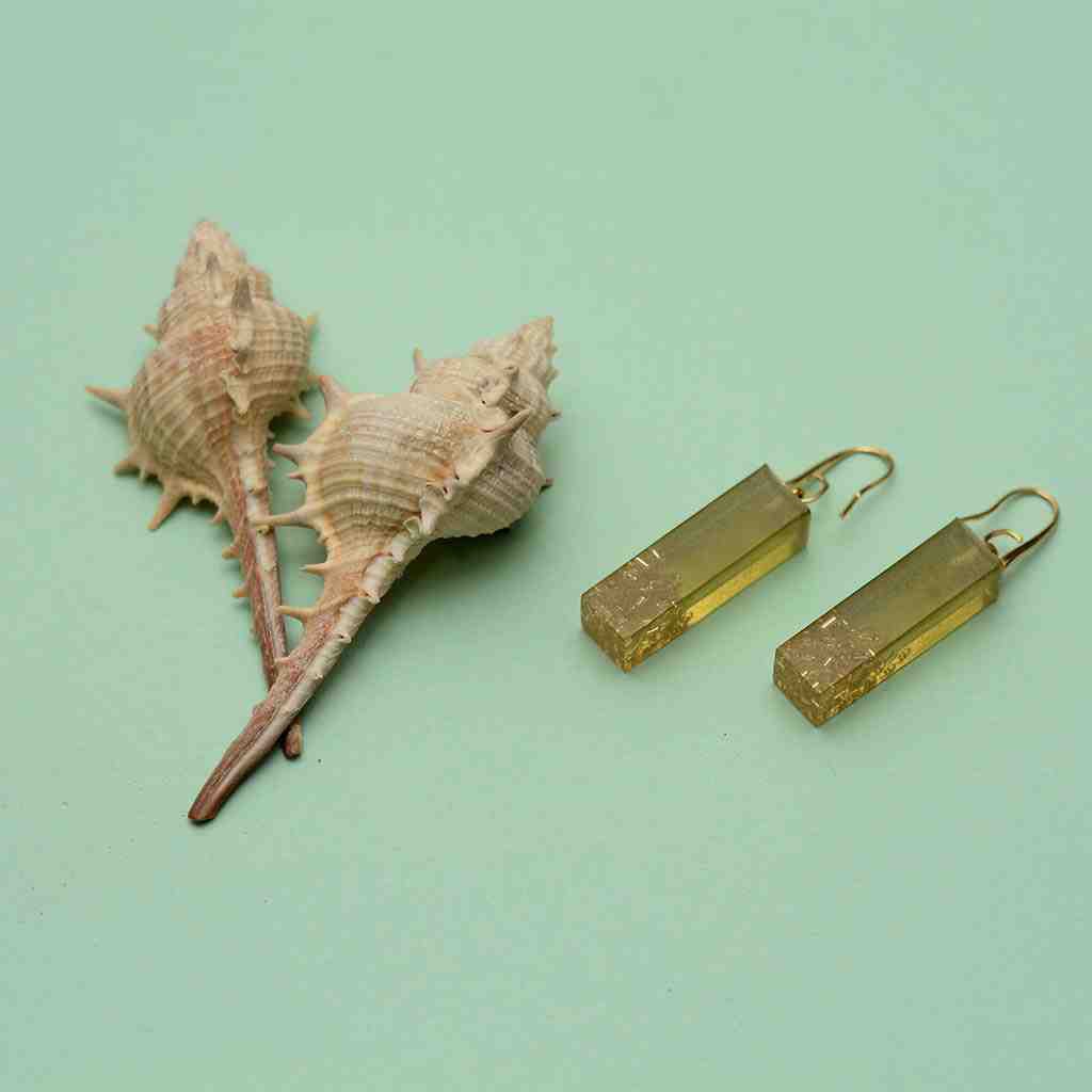 Resin Art Earrings