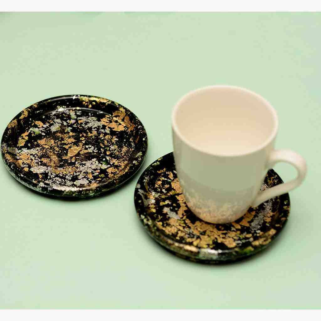 Resin Art Tea Coaster Set