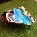 Serving Resin Platter  with Stand