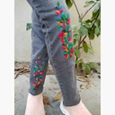 Denim Jeans with Beautiful Hand Embroidery  
