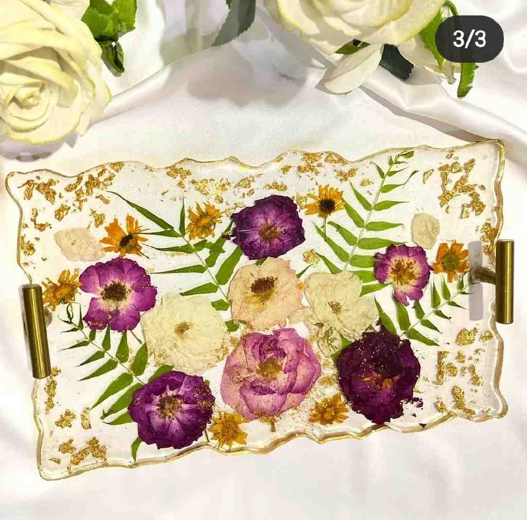 Resin Vanity Tray