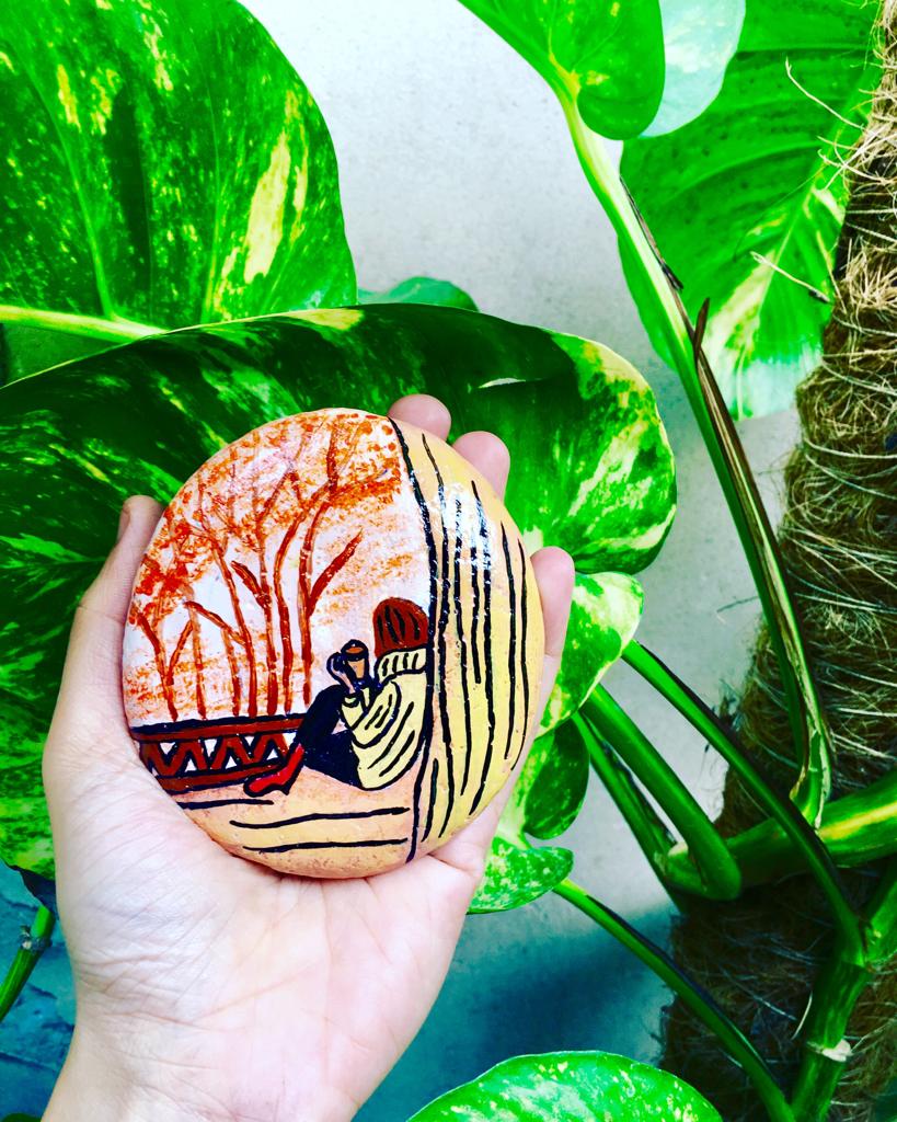 Painted Stone