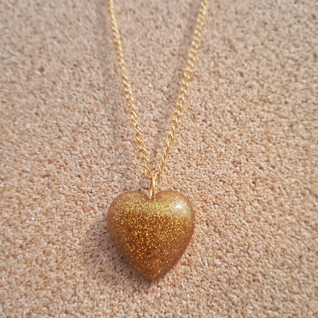 Shimmering Heart Pendant