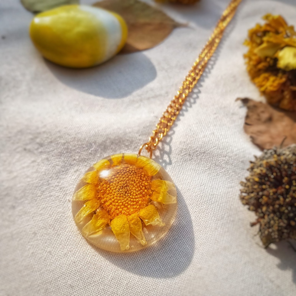 Sunflower Pendant