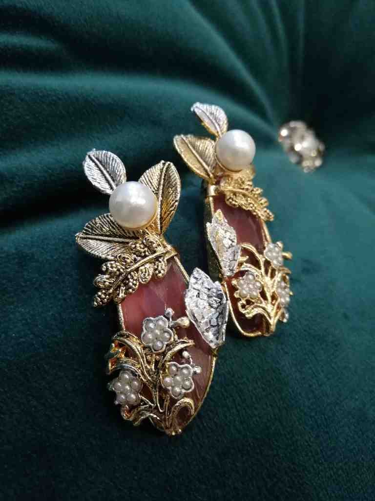 Handmade Stones Earrings