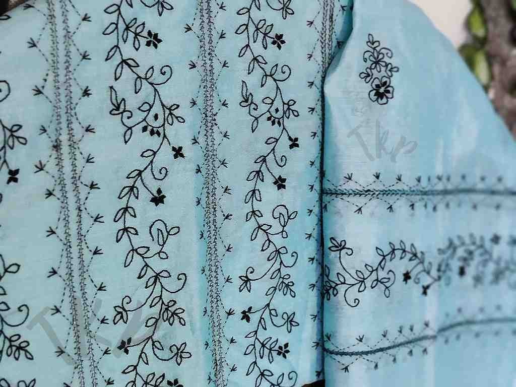 2- Piece  (Hand Embroidery, Aar and Paati Work)