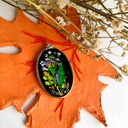 Black Leaf Pendant