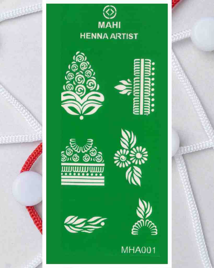 Henna Stencils/Stickers MHA001