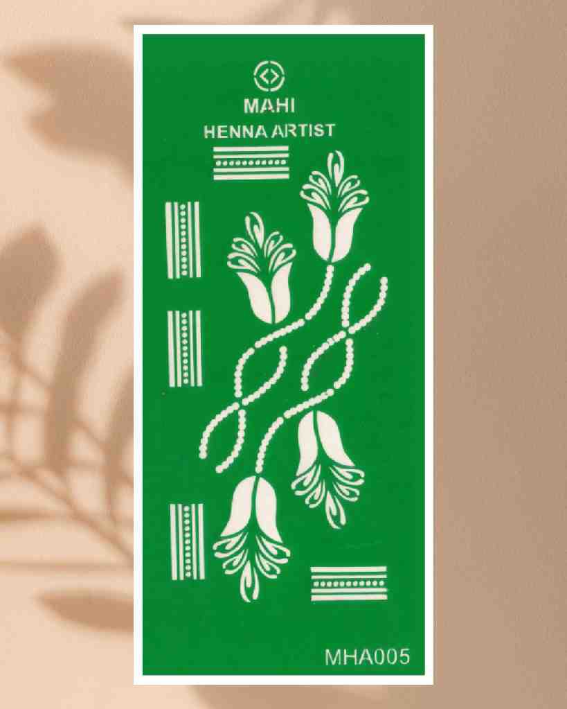 Henna Stencils/Stickers MHA005