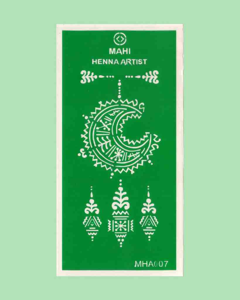 Henna Stencils MHA007