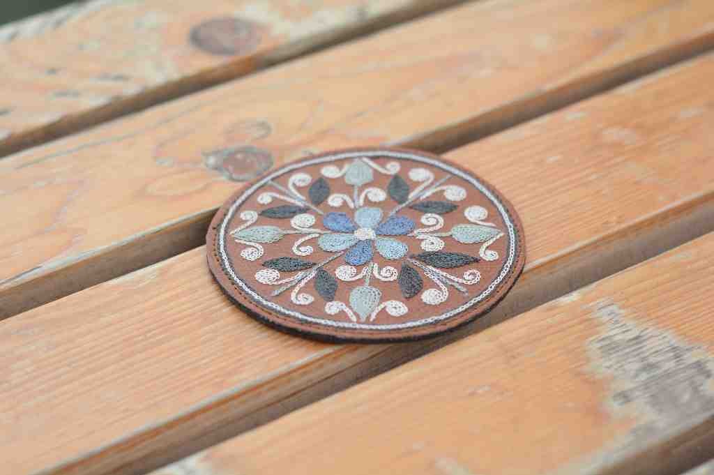 Embroidered Cup Cover 