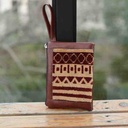 Leather Carpet Purse