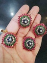 Ruby and Zircon Combo set 