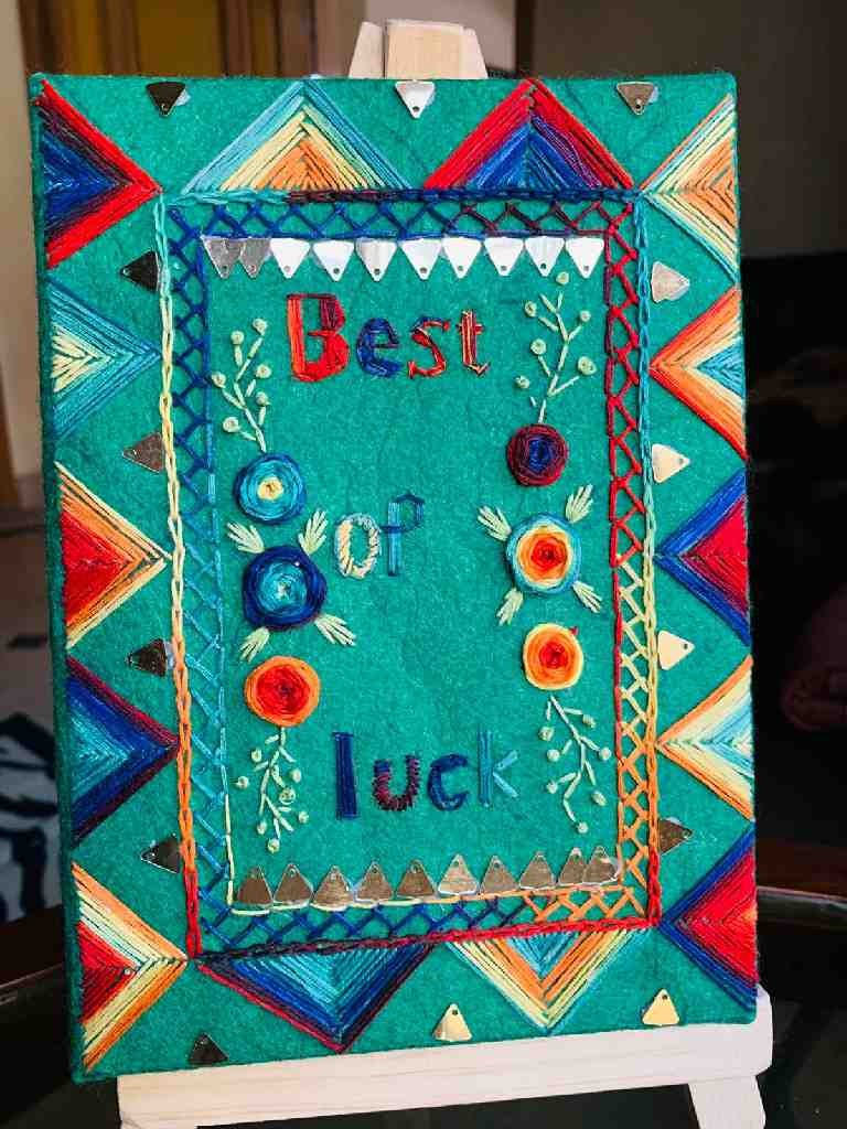 Best of Luck Frame