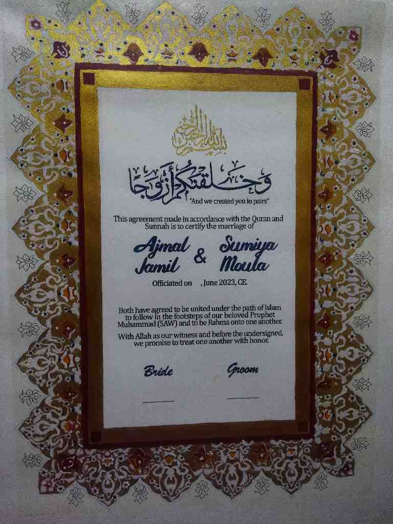 Nikkah Nama