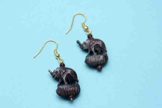 Camel Bone Craft Earrings