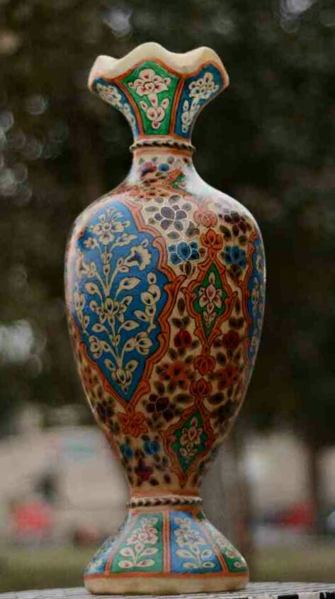 Camel Skin Vase