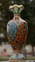 Camel Skin Vase
