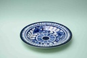 Blue Pottery Dinner Plate