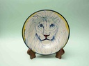 Blue Pottery Decorative Art Plate