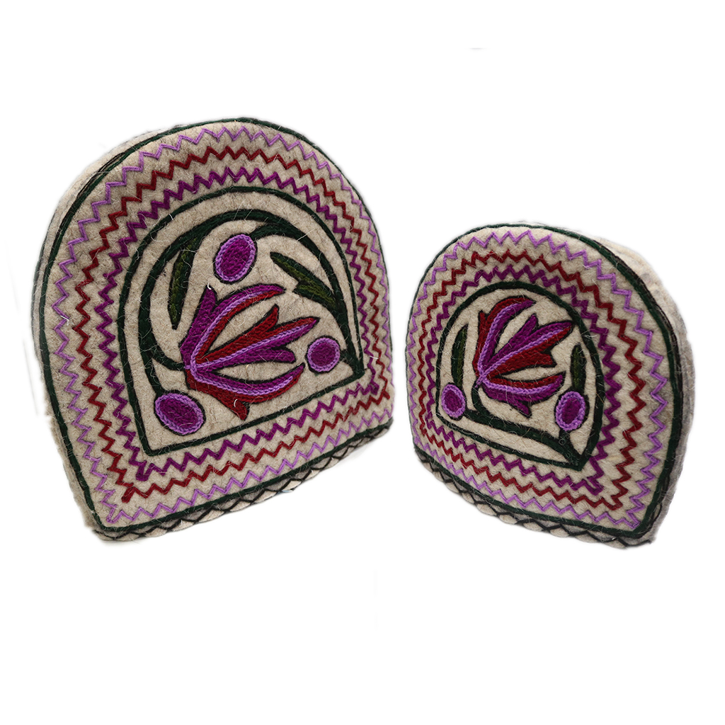 Hand Embroidery Tea Cozy set
