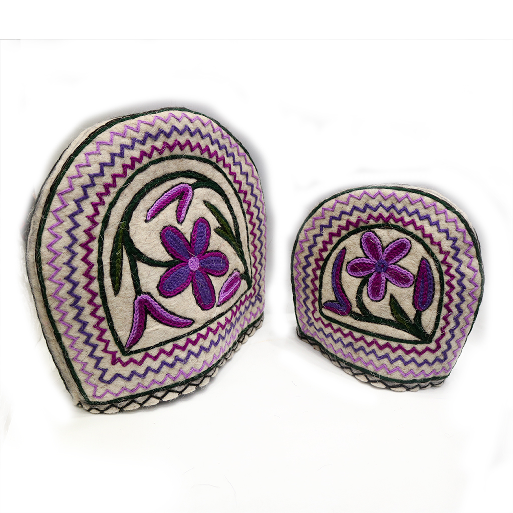 Hand Embroidery Tea Cozy set