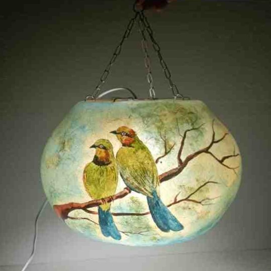 Camel Skin Ceiling Lamp