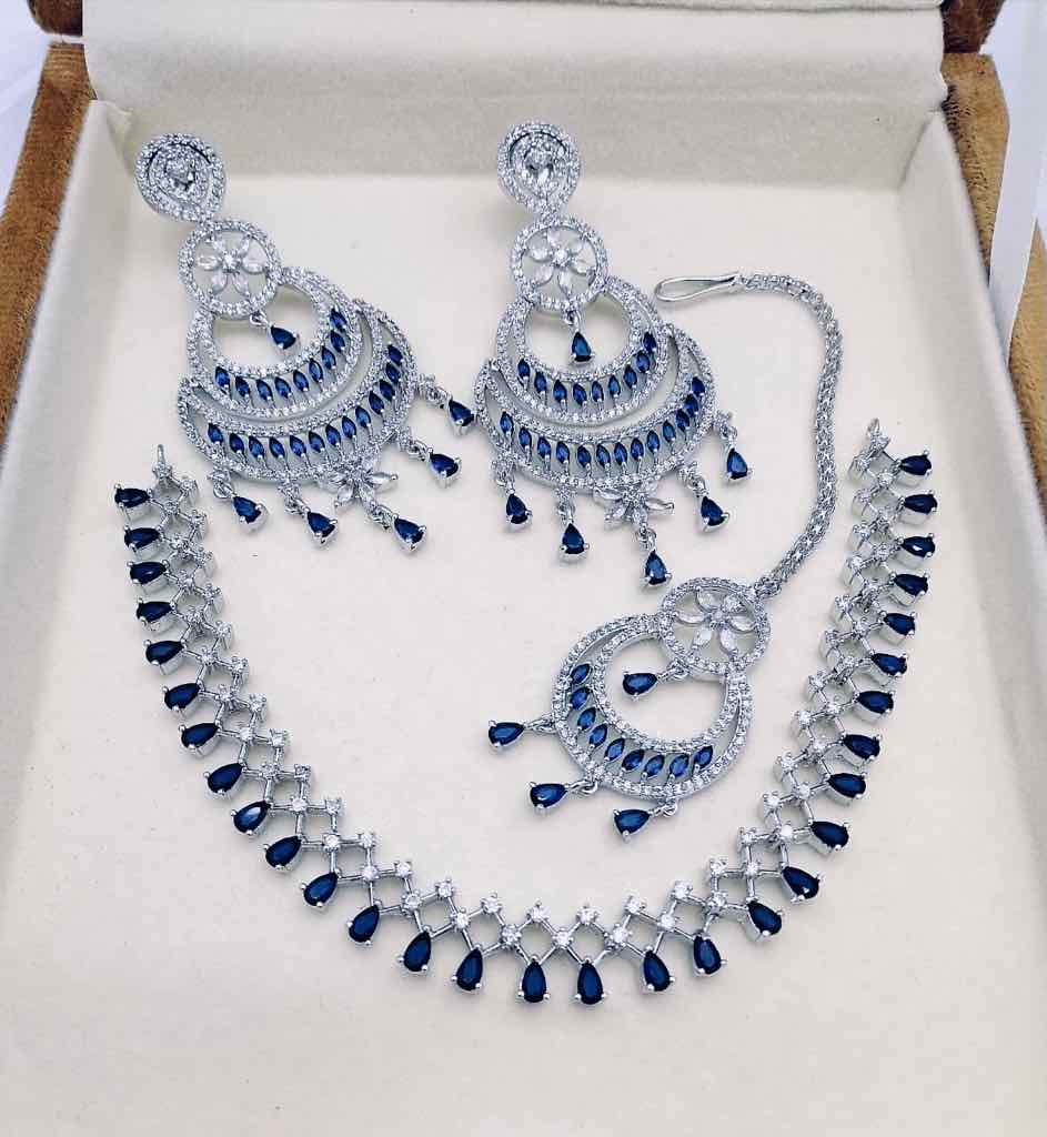 Dimond Style Necklace Set 