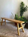 Sleak Wooden Bench