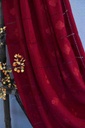 Mahroon Phulkari Shawl