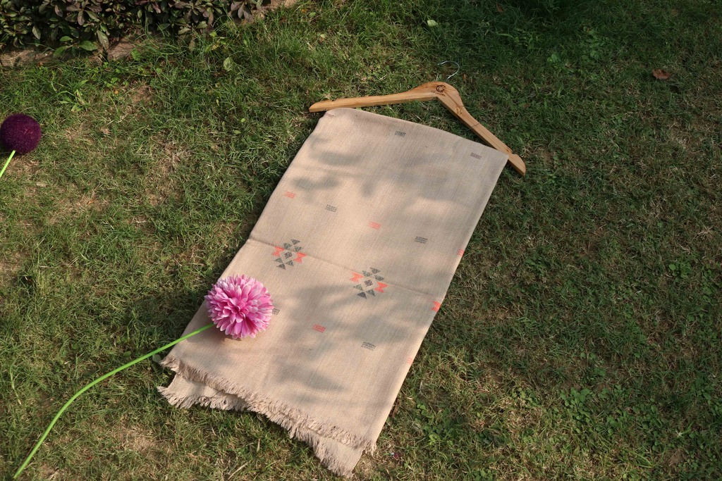 Swati Khaddi Embroidered Wool Shawl