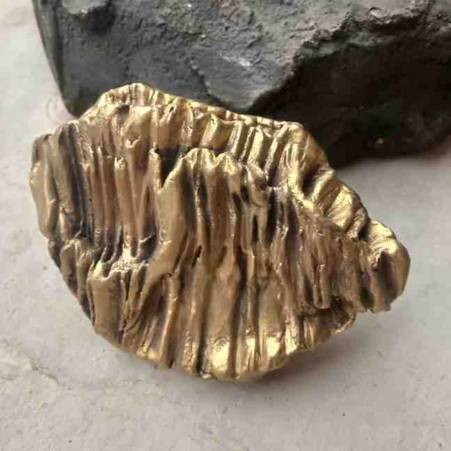Hand sculpted ring 