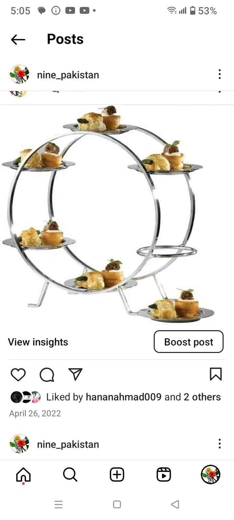 pastry stand