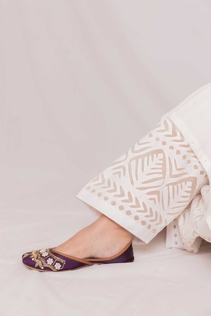 Applique Shalwar