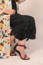CROCHET PANTS BLACK