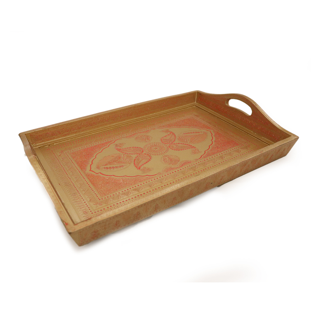 Hand crafted Mughaliya kitchen tray