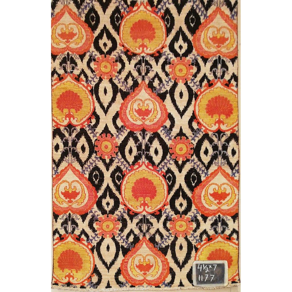 Modern Carpet -Wool&Silk- 4.6x7