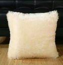 Fur cushion covers.
