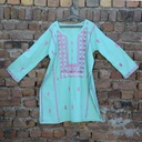Phulkari Khadr Embroidered Kurta 