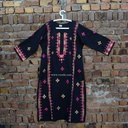 Phulkari Khadr Embroidered Kurta