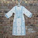 Phulkari Khadr Embroidered Kurta 
