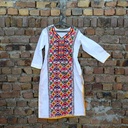 Phulkari Khadr Embroidered Kurta 