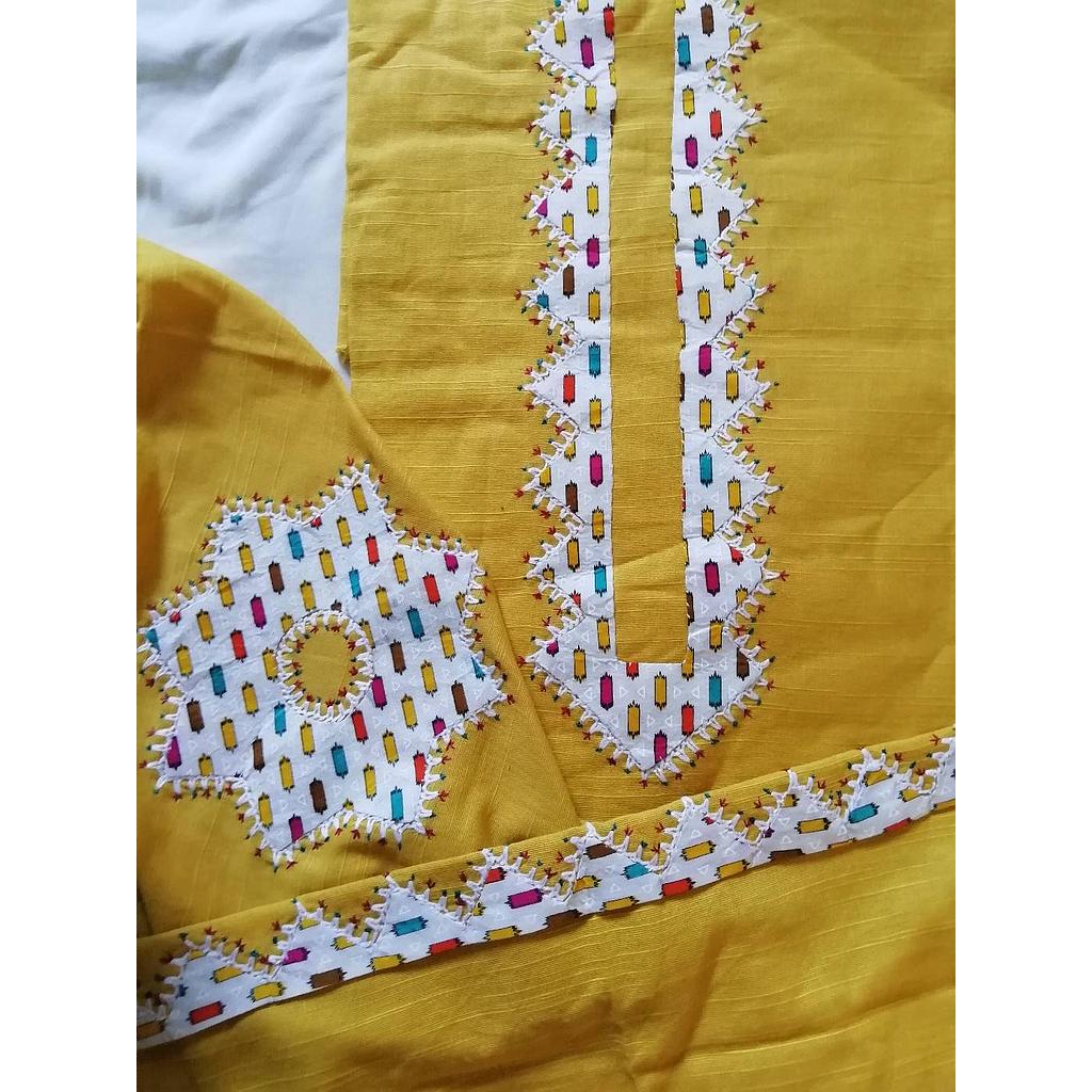 Aplic Shirt Unstitched