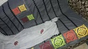 2 gray beutifull contrast with multi colours