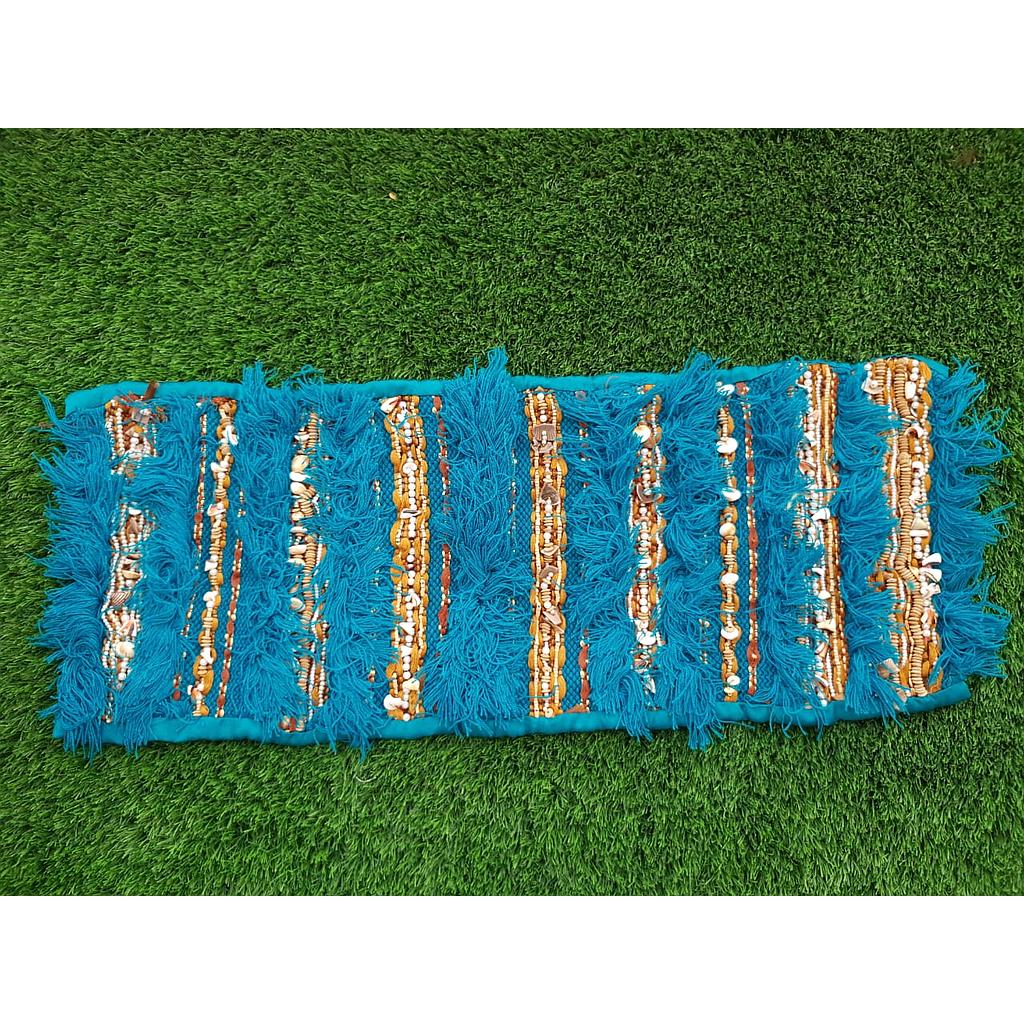 Green Weaved Runner