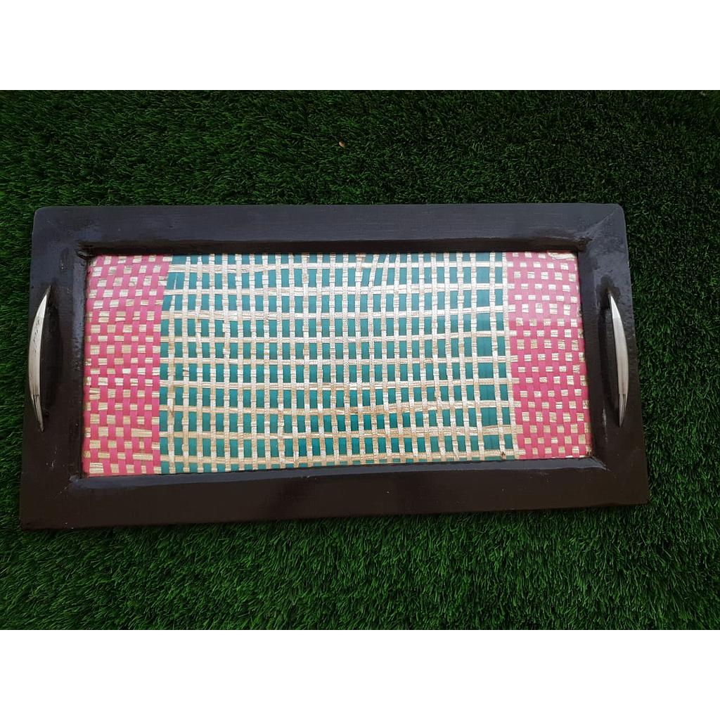 Pink and Green Tray