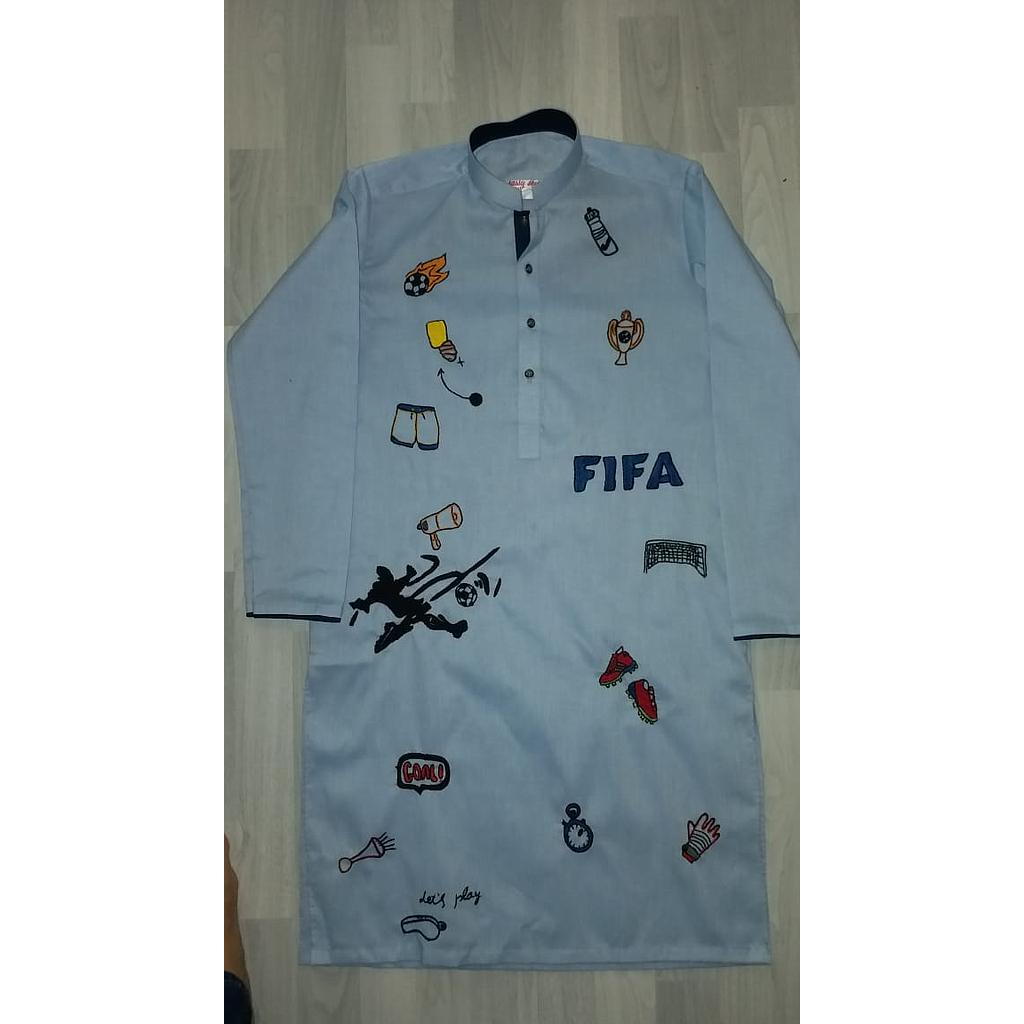 Kurta for Boys - Fifa Frenzy
