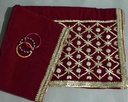 Velvet Shawl With Gotta Work