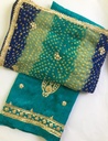 Chiffon Chunri and Pure Self Grip Shirt with Gotta Work