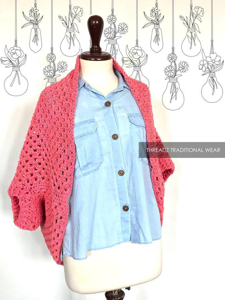 Pink Woollen upper